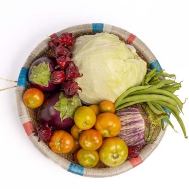 panier de légumes à Mayotte
