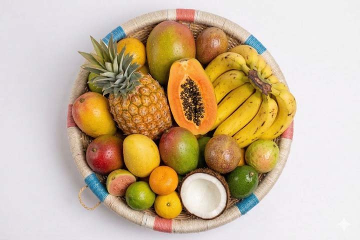 Panier de fruits frais à Mayotte – Image 2